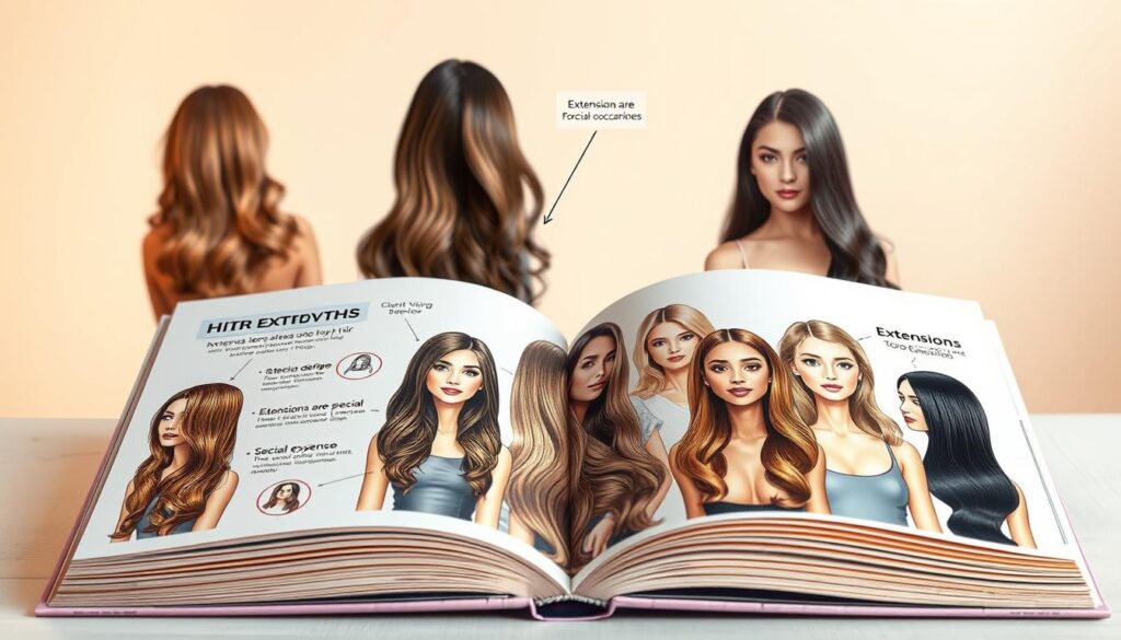 Hair Extensions Myths