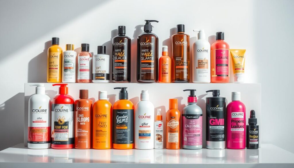 hair product labels