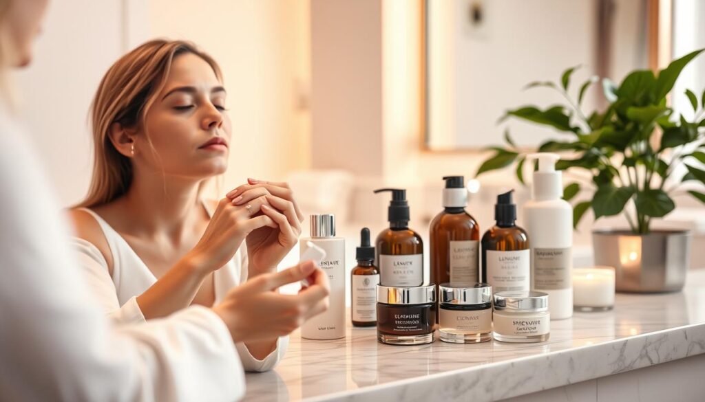 skincare routine